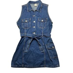 Vintage Jordache Denim Dress EUC Juniors Size 15/16